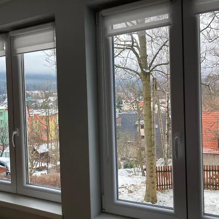 Z Widokiem Na Szrenice W Sercu Szklarskiej Poreby * Шклярська Поремба